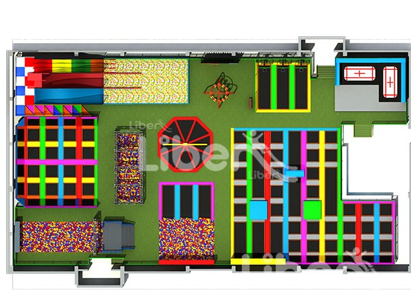 Turn-key Service China Trampoline Park Factory 